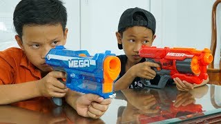 Nerf Gun  Money Battle Shot [upl. by Etteuqaj753]