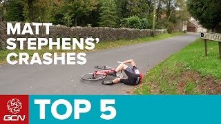 Matt Stephens Top 5 Crashes [upl. by Braeunig]