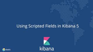 Using Scripted Fields in Kibana 5 [upl. by Shaum]