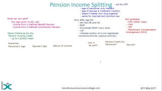 Pension Income Splitting [upl. by Chapell229]