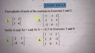 EX 45 Q1 TO Q11 SOLUTIONS OF DETERMINANTS NCERT CHAPTER 4 CLASS 12thPART1 [upl. by Venditti664]