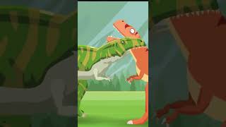 TRex vs Giganotosaurus  TRex vs Dinosaurs Deathmatch  Dino Animation shorts [upl. by Hunfredo]