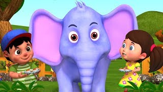 Hathi Raja Kahan Chale  Hindi Rhymes  हाथी राजा कहाँ चले  Hindi Balgeet  Kids Channel India [upl. by Hgieloj770]