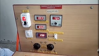 Emissivity Measurement experiment with calculations amp Emissivity Apparatus [upl. by Nnahteb]