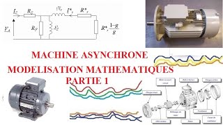 Modélisation de la machine Asynchrone Partie 1 [upl. by Airamalegna]