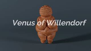 Venus of Willendorf  3D printable reconstruction [upl. by Akina]