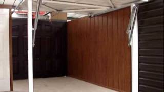 Automatic Retractable Garage Door [upl. by Kwabena]