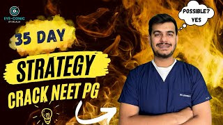 35 DAY MARATHON PLAN FOR NEET PG 2024 neetpg money inicet motivation [upl. by Niaz]