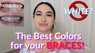 Braces Choose the Best Colors for your Skin Tone and Teeth color [upl. by Dyob]