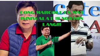 CONG MARCOLETA MAY ISINIWALATNGAYON LANG [upl. by Ynor]