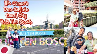 JAPAN FUKUOKA 2024  Bic Camera  Don Quijote  Canal City  Huis Ten Bosch [upl. by Sherline]