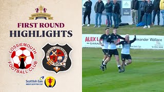 Lossiemouth 04 Beith Juniors  Scottish Gas Scottish Cup First Round Highlights [upl. by Durarte]