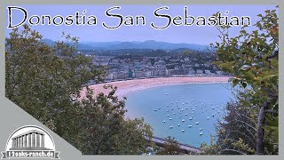 Donostia San Sebastian  Tagestrip von Südfrankreich nach Nordspanien [upl. by Assilana]