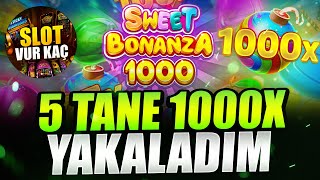 SWEET BONANZA 1000  YENİ OYUN 5 TANE 1000X YAKALADIM MAX WİN YOLUNDAYIZ [upl. by Charbonnier855]