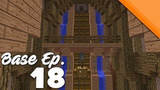 Minecraft Base Showcase Ep 18  Space Management w Schematic [upl. by Eckel250]