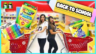 BACK TO SCHOOL SUPPLIES SHOPPING CHALLENGE [upl. by Angy]