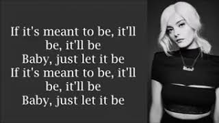 Bebe rexha  Meant to be lyrics [upl. by Gladi382]