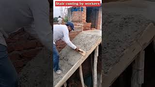 Learn to cast second floor stairs at low cost part 2 [upl. by Vania]