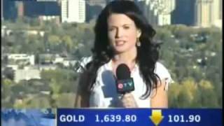 The dumbest journalist ever says gold is backed by nothing [upl. by Amelus696]