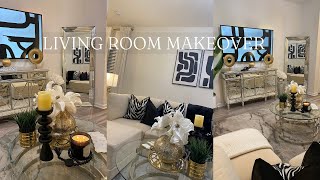 ULTIMATE LIVING ROOM DECORATING IDEA  MAKEOVER ON A BUDGET [upl. by Nytsirk323]