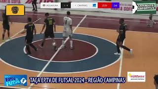 MOMENTO ESPORTIVO TERÃ‡A FEIRA 19 MARÃ‡O 2024 GOLS TAÃ‡A EPTV DE FUTSAL GIN EC SANTA SOFIA PEDREIRASP [upl. by Waine]