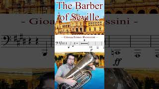 The Barber of Seville Ending Gioachino Rossini brass orchestra tuba [upl. by Tioneb]