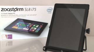 Zoostorm Windows 81 Tablet Overview [upl. by Kcirrez]