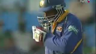 WATCH 37 year old Aravinda de Silva takes on Brett Lee bowling over 145kmph News Wire [upl. by Emera]