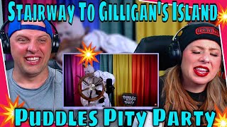 reaction to Puddles Pity Party  Stairway To Gilligans Island  Led Zeppelin  Classic TV Theme [upl. by Aihsekyw517]