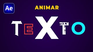 🎨 Animar Texto con LETRAS CAMBIANDO en After Effects  Tamaño Color Fuente etc [upl. by Marja]