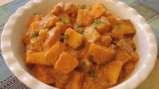 Red Curry Butternut Squash Recipe  Red Curry Squash [upl. by Felicdad]