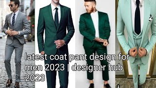 Latest Coat Pant Design For Men 2023  Designer Hu 2023 [upl. by Martie]