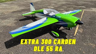 Extra 300 Carden Hangar 9  Dle 55 ra [upl. by Airdnua]