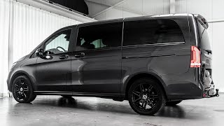 Tour of a 2023 MercedesBenz V300d AMG Line  For Sale [upl. by Pilihp]