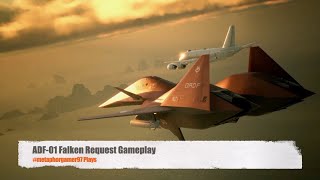 Ace Combat 7 SP Mission 3  ADF 01 Falken Request Gameplay [upl. by Brawner949]