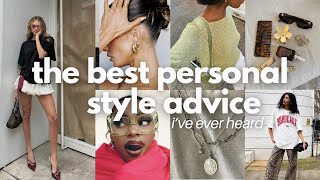 personal style is the answer to all your fashion problems [upl. by Anilas]