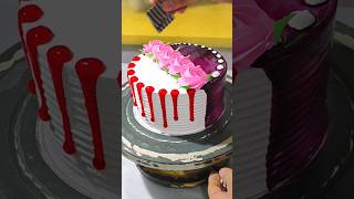 Blueberry Cake Decoration  Cake Design youtubeshorts shorts video cake [upl. by Arjan]