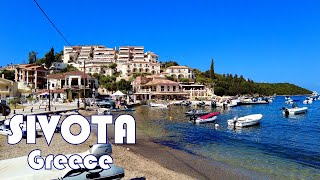 Epirus Greece  Sivota Walking Tour in 4K [upl. by Goldia]