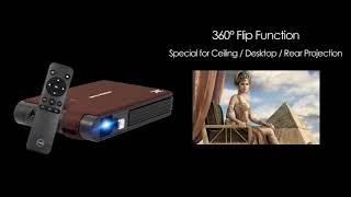 CAIWEI S6 Portable Projector↓↓ CHECK PRICE ↓↓ [upl. by Etnomed]