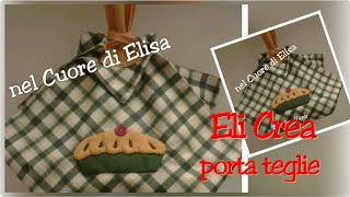 🍲🌿tovaglietta porta teglie  tutorial di cucito [upl. by Nayt570]