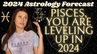 PISCES 2024 YEARLY HOROSCOPE ♓ You are the MAIN CHARACTER  Growing Pains amp Mastering Your Magic 🪄 [upl. by Rimat]