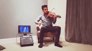 Zindagi Hamin Ast  Amir Jan Sabori violin cover song by Eraj Khorasani [upl. by Suoilenroc]