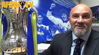 FA Cup hero Terry Gibson on the quotincrediblequot rise of AFC Wimbledon [upl. by Chiarra]