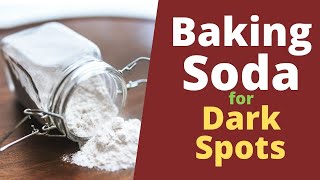 Baking Soda for Dark Spots  Can Baking Soda Remove Dark Spots from Face [upl. by Porta]