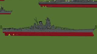 Minecraft Pixel Art IJN Yamato [upl. by Hagen]