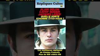 DELONLEROYROSIER frenchactor alaindelon répliquescultes périer rosier punchlines samourai [upl. by Ofella]