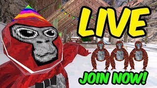 🔴GORILLA TAG EPIC LIVE STREAM 🔴gorillatag 🦍JOIN IN✨ [upl. by Laurel]