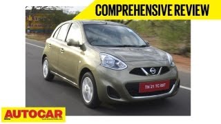 Nissan Micra 2013 Facelift amp CVT  Comprehensive Review  Autocar India [upl. by Iams]