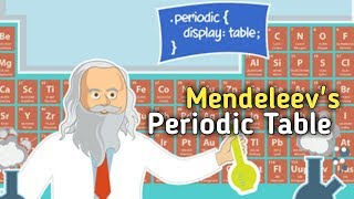 Mendeleevs Periodic Table [upl. by Karyn549]