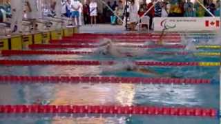 Swimming  mens 100m freestyle S7  2013 IPC Swimming World Championships Montreal [upl. by Attena]